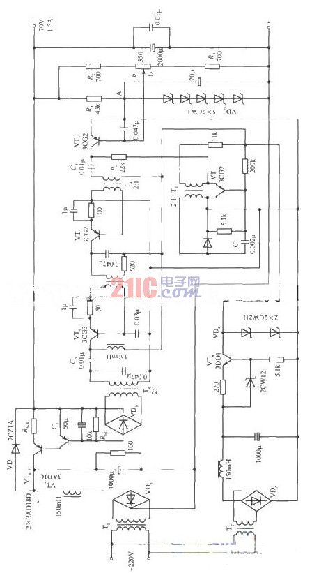 基于一個70V穩(wěn)壓電源電路圖.jpg