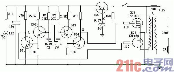 第一張逆變器電路圖