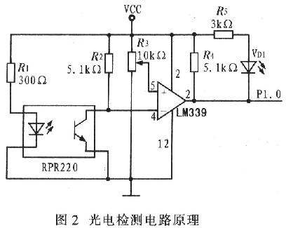 光電檢測部分電路原理