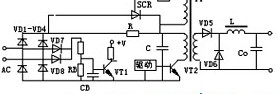 具有斷電檢測的SCR-R電路