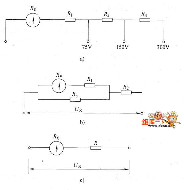 磁電系電壓表