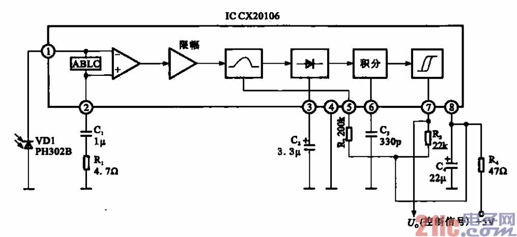 5.彩色電視機(jī)紅外遙控接收電路.gif