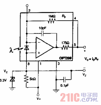 光檢測(cè)單電源電路.gif