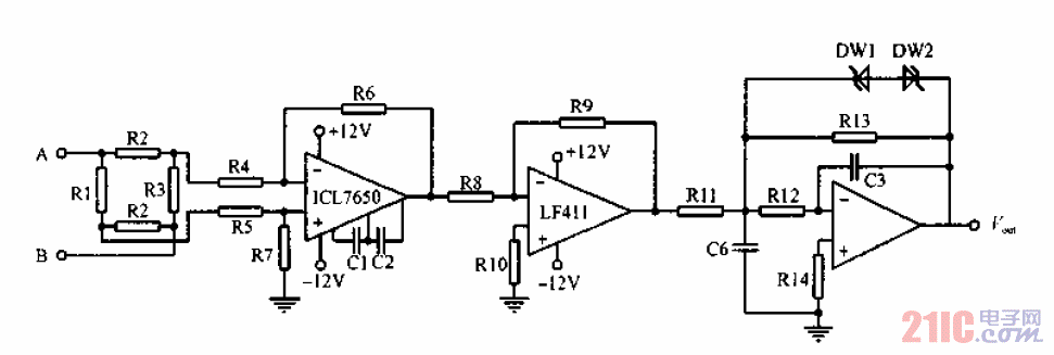 氣體擺式傾角傳感器電路.gif