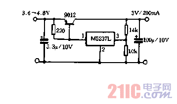 M5237L構(gòu)成的電源電路圖.gif