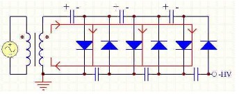 倍壓整流電路的原理
