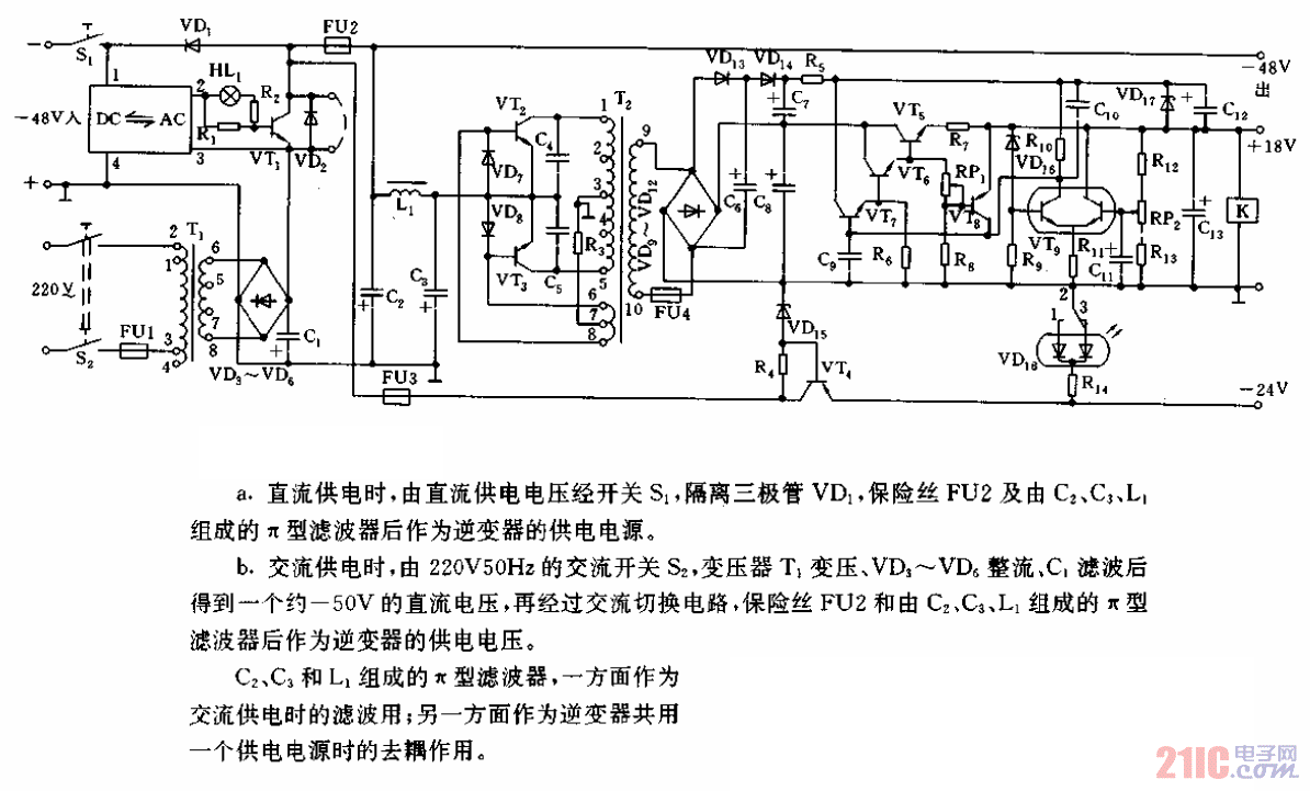 AC-DC變換電源-逆變供電電源電路.gif