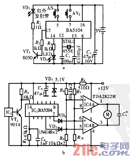 25.紅外線遙控電動窗簾電路.gif
