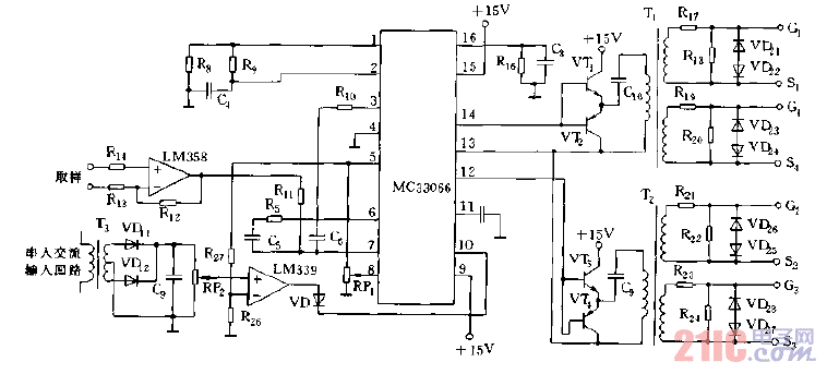 MC33066的典型應(yīng)用電路.gif