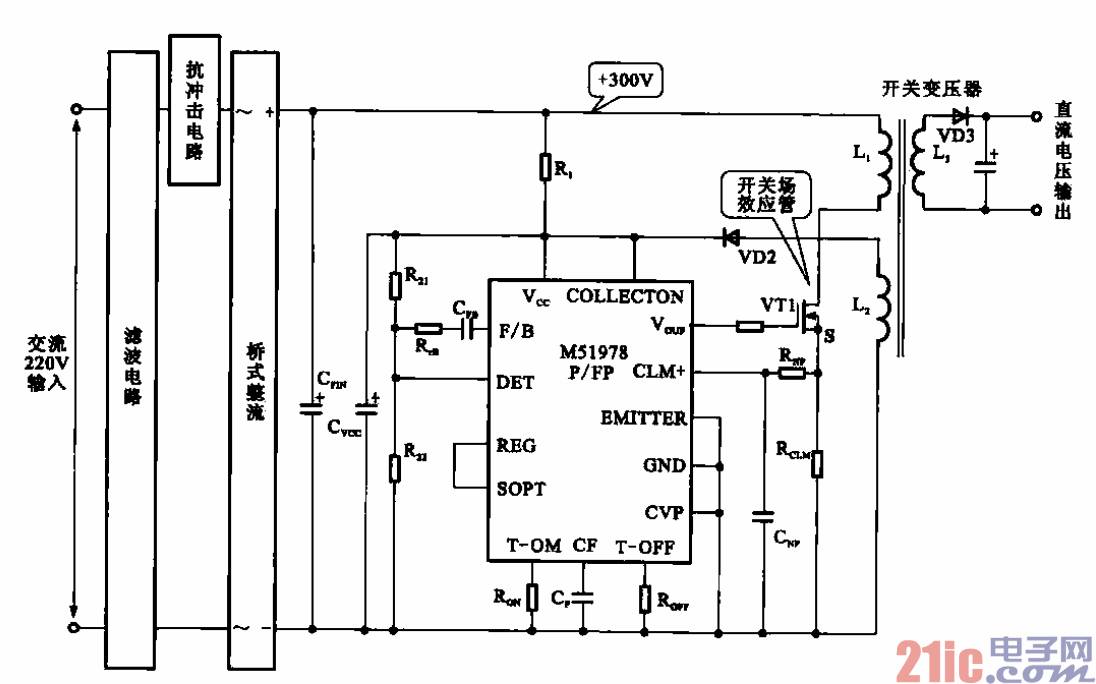 43.典型針式打印機(jī)開(kāi)關(guān)電源的基本結(jié)構(gòu).gif
