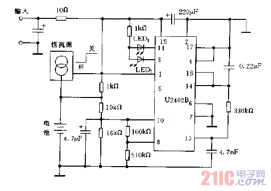 利用外部恒流源充電的電路圖.gif