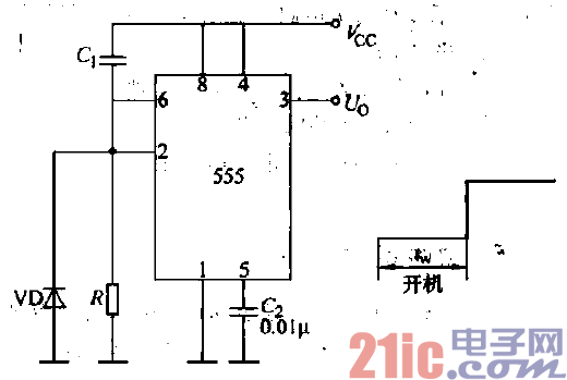 1.555開機延時輸出高電平電路.gif
