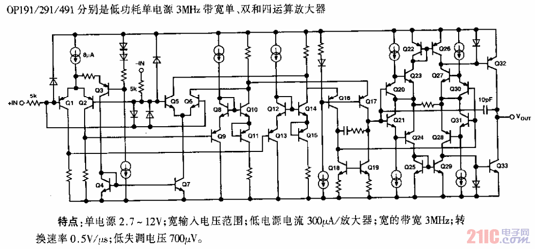 OP191／291／491低功耗單電源運算放大器.gif