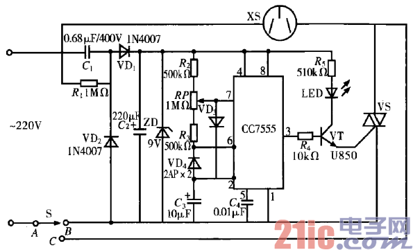 29.電風(fēng)扇自然風(fēng)電源控制電路.gif