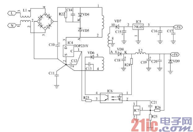 固定式和開關式混合穩(wěn)壓電源電子電路圖.jpg