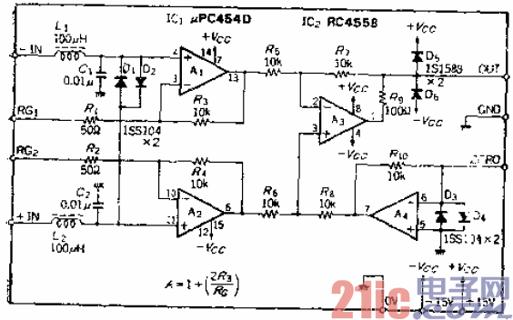6.適用于電阻電橋傳感器的高輸入電阻傳感放大器.gif