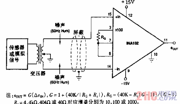 傳感器用變壓器耦合放大電路.gif