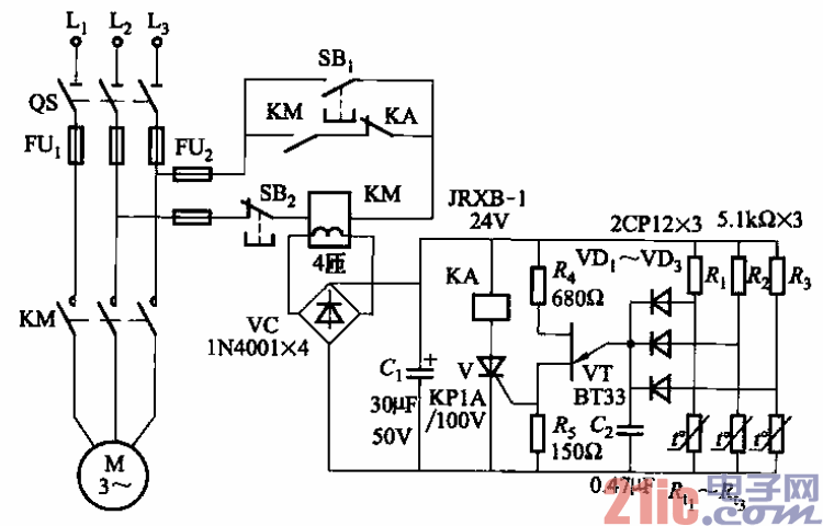 9.PTC三相異步電動機保護電路之八.gif