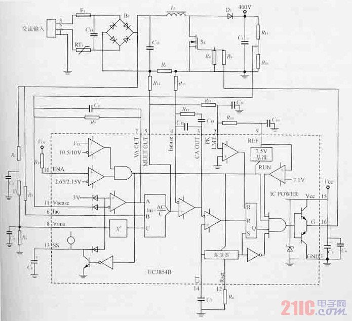 高壓鈉燈電子鎮(zhèn)流器電路圖.jpg