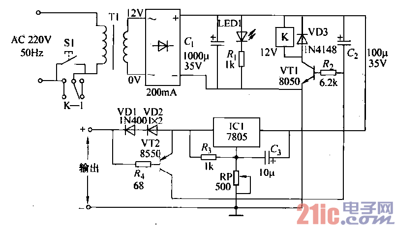 37.電源自動(dòng)關(guān)斷電路.gif