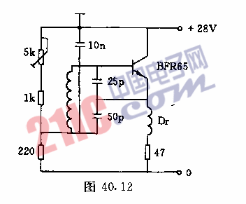 電子耦合振蕩器電路圖