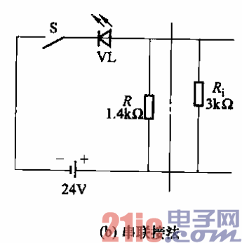55.PLC輸入接口發(fā)光二極管顯示電路b.gif
