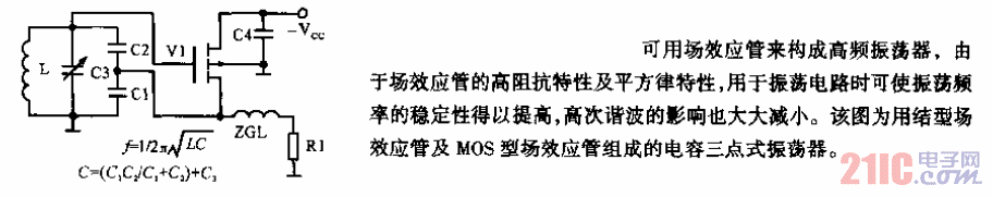 場(chǎng)效應(yīng)管高頻振蕩器.gif