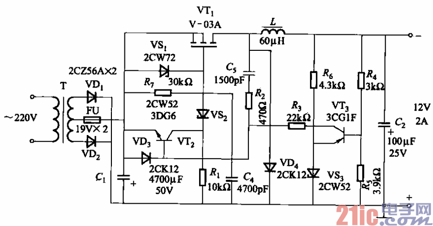 45.開關(guān)式穩(wěn)壓電源電路之三.gif