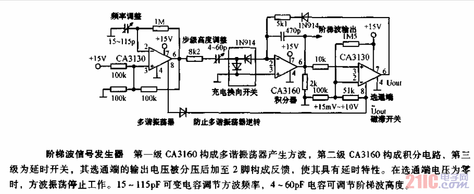 階梯波信號(hào)發(fā)生器電路圖.gif