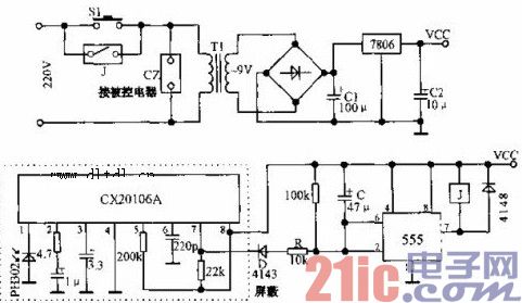 自制電視遙控器關(guān)斷用電器電源電路.jpg