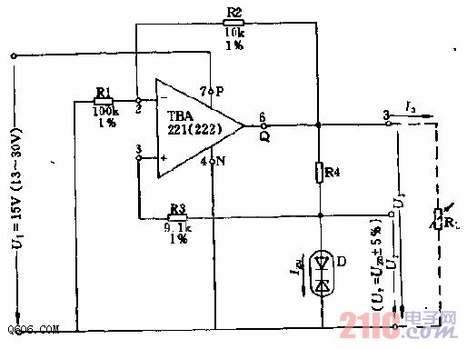 采用運(yùn)算放大器的基準(zhǔn)電壓源電路圖.jpg