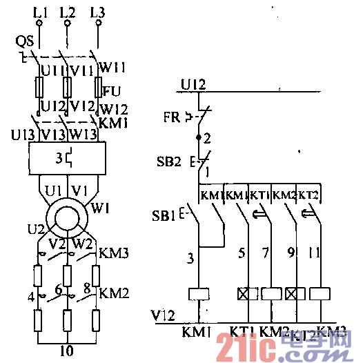 30.三相繞線轉(zhuǎn)子異步電動(dòng)機(jī)的控制電路.gif