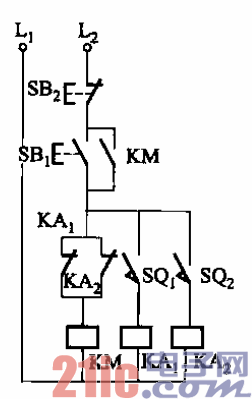3.幾個常閉觸電并聯(lián)再與線圈串聯(lián).gif
