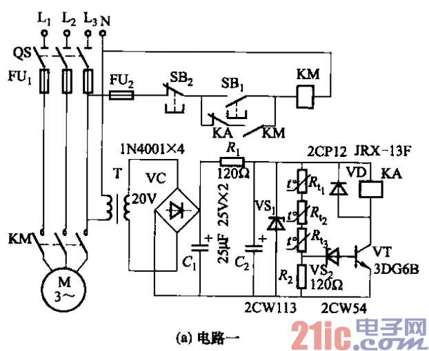 1.NTC三相異步電動機保護電路a.gif