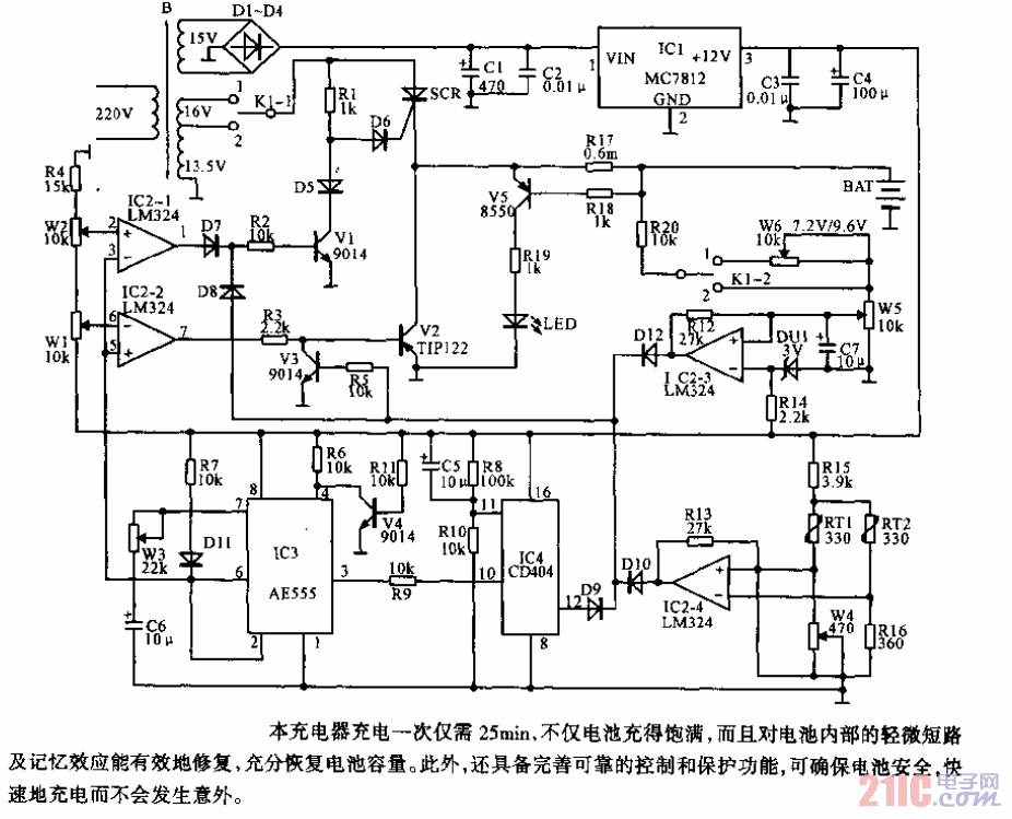 對(duì)講機(jī)快速充電器.gif