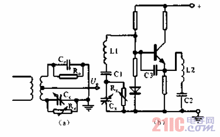 起振停振型位式傳感器電路.gif