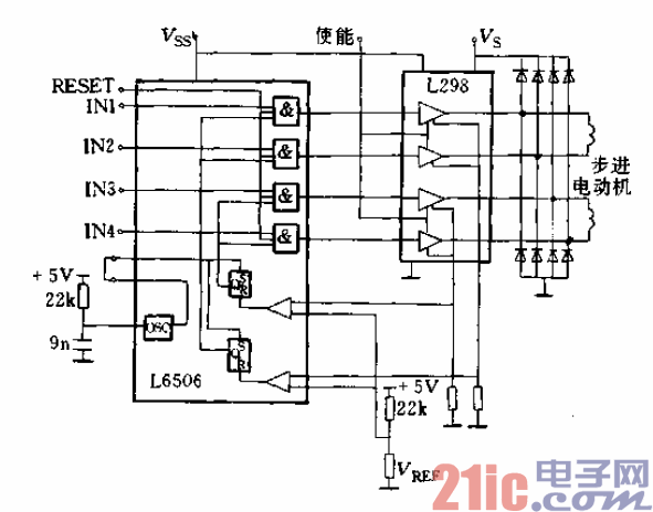 11.L298驅(qū)動兩相步進電動機.gif