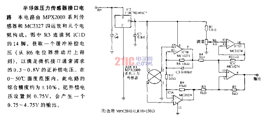 半導(dǎo)體壓力傳感器接口電路.gif