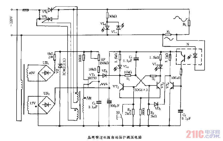 晶閘管過電流自動(dòng)保護(hù)調(diào)壓電路.gif