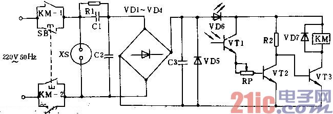 光電遙控電源開關(guān)電路圖.jpg