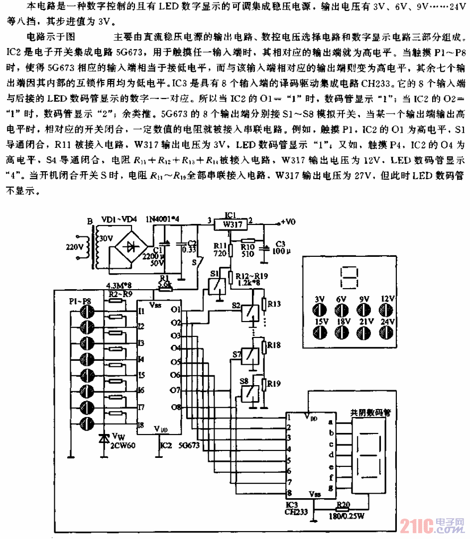 數(shù)控式數(shù)字顯示穩(wěn)壓電源電路.gif