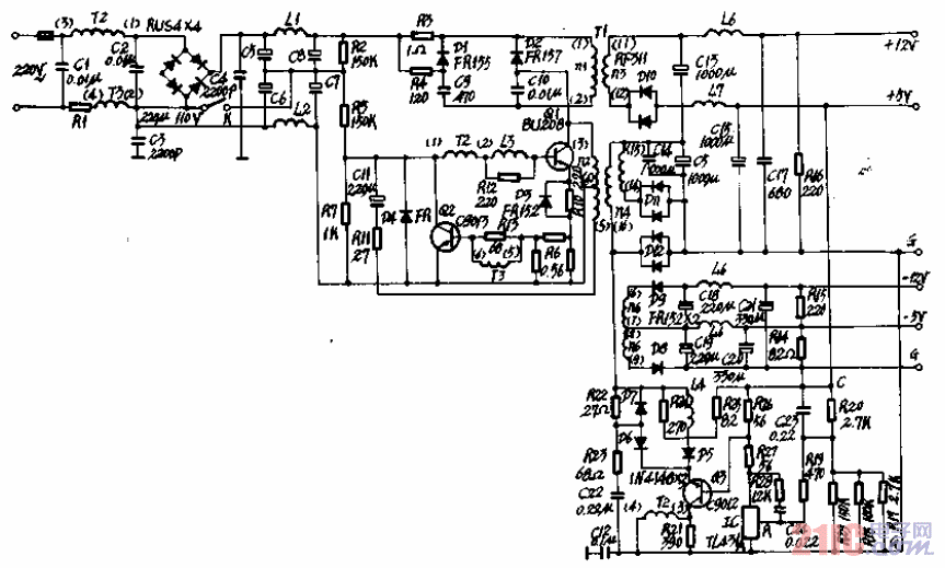Apple（蘋果）機電源電路圖.gif