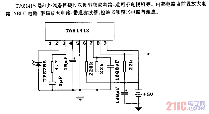 TA8141S（電視機）紅外線遙控接收電路.gif