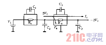 充電泵式電壓變換器串聯(lián)連接2倍負(fù)電壓電路圖.gif