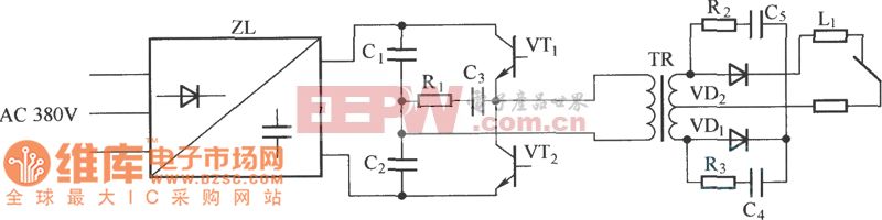 電源工作原理電路圖