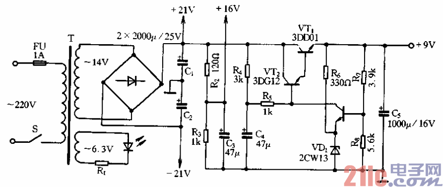 30W擴(kuò)音機(jī)電源電路.gif