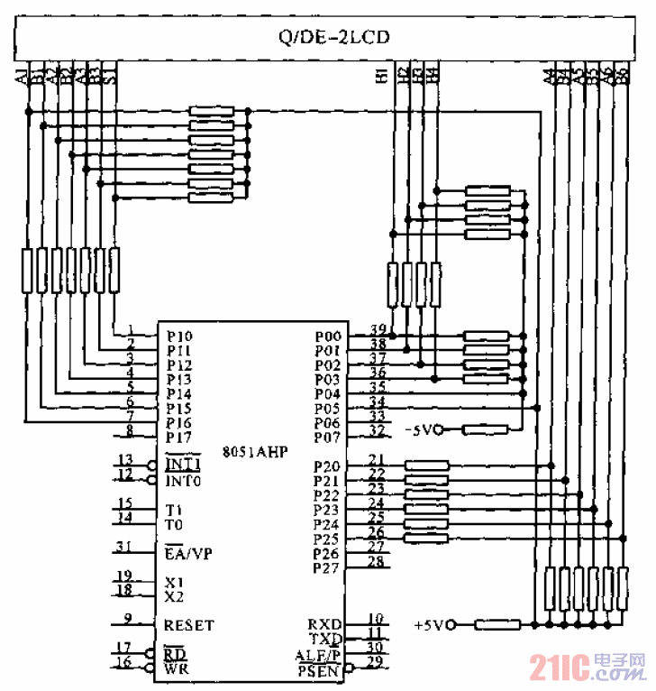 QDE-2LCD與8051接口.gif