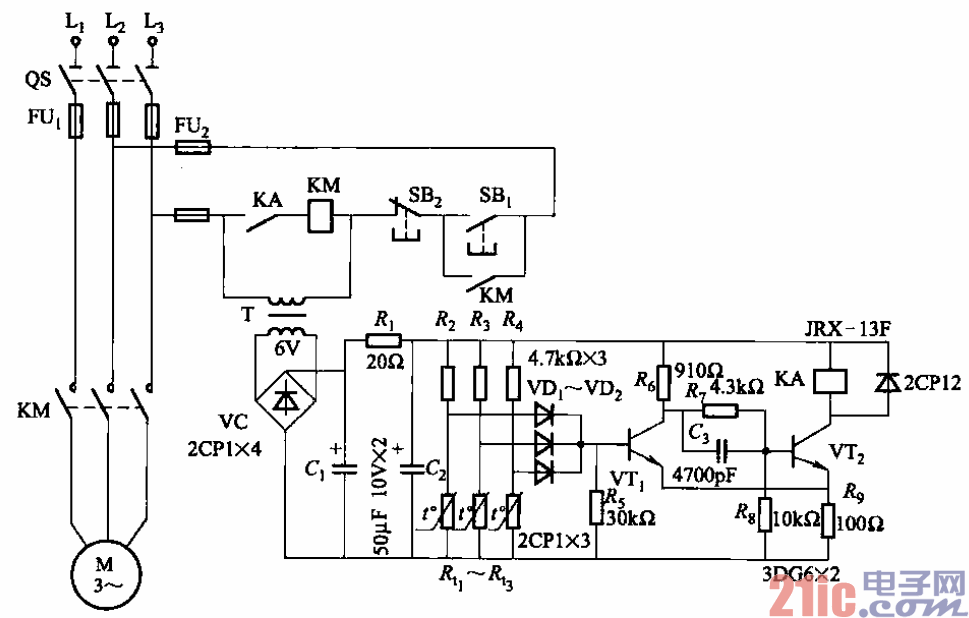 5.PTC三相異步電動(dòng)機(jī)保護(hù)電路之四.gif
