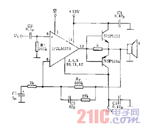 音頻放大器電路圖.gif