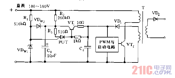 開關(guān)電源中實用軟啟動電路圖b.gif